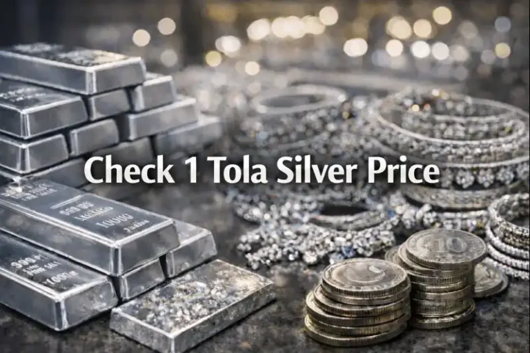 1 Tola Silver Price in Pakistan Today