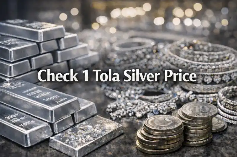 1 Tola Silver Price in Pakistan Today
