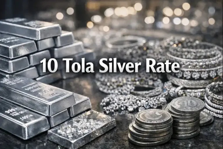 Latest News: 10 Tola Silver Rate Today in Pakistan