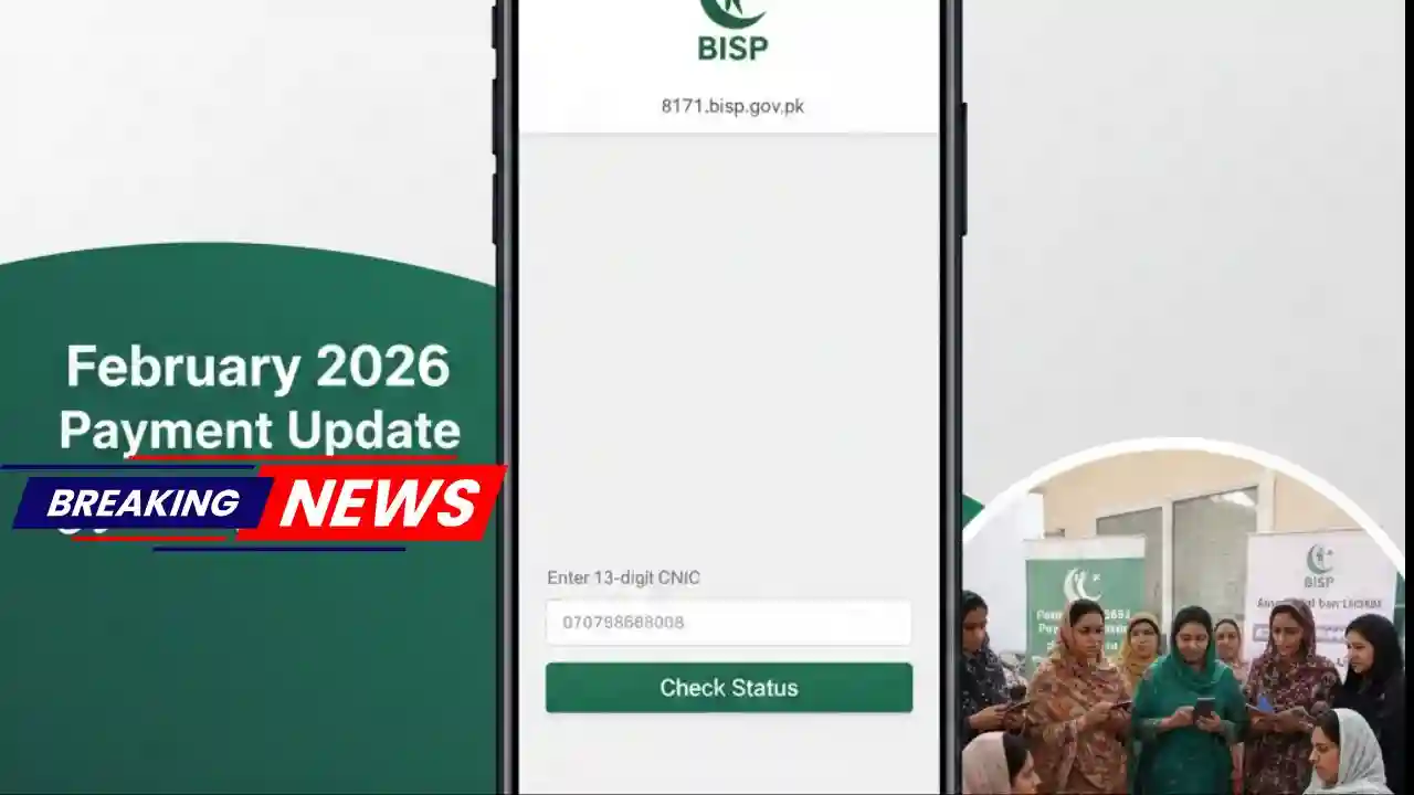 8171 Web Portal February 2026 Benazir Income Support Program 8171 News