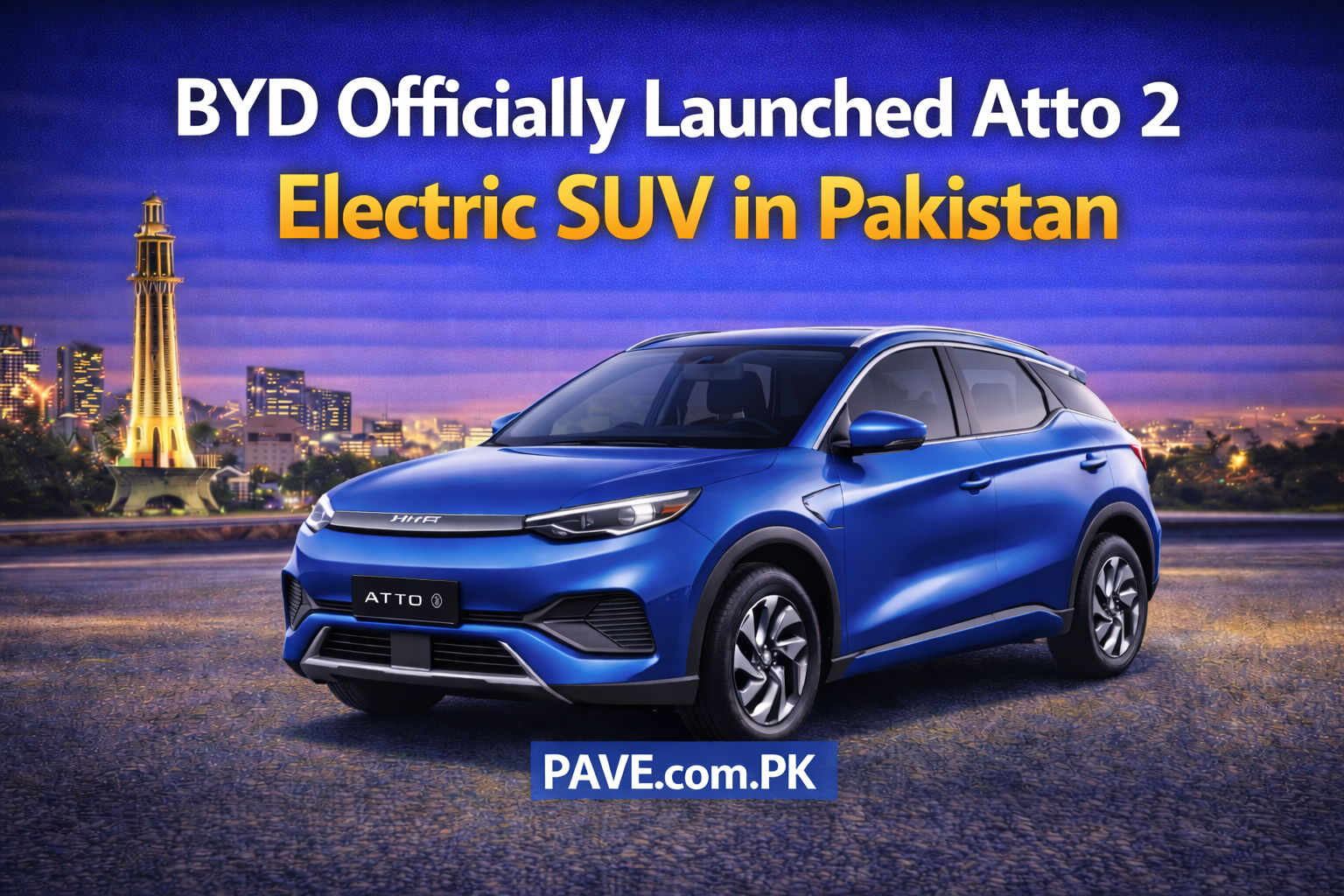 BYD Officially Launched Atto 2 Electric SUV in Pakistan Check Price Booking Date