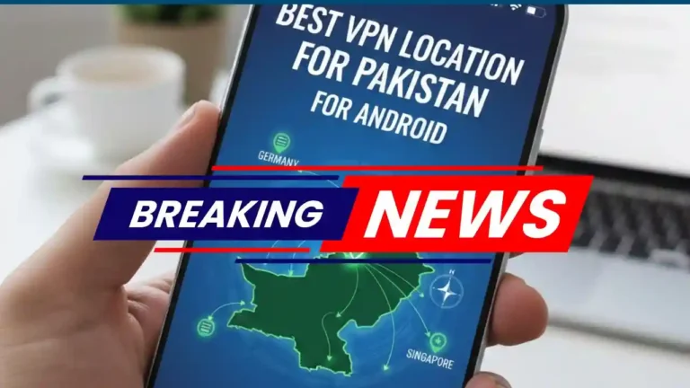 Best VPN Location for Pakistan for Android