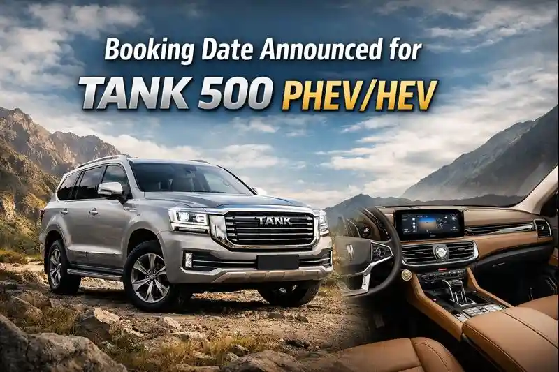 Booking Date Announced for TANK 500 PHEV