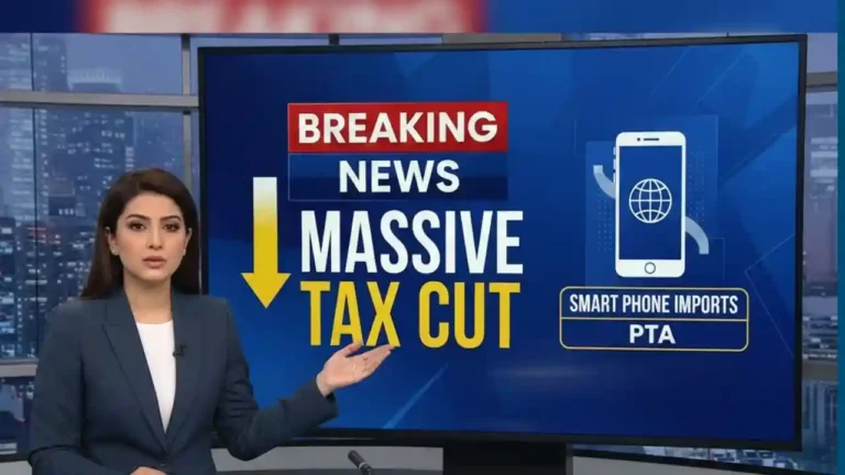 Breaking News Massive Drop in Taxes on Import Of Smart Phones By PTA