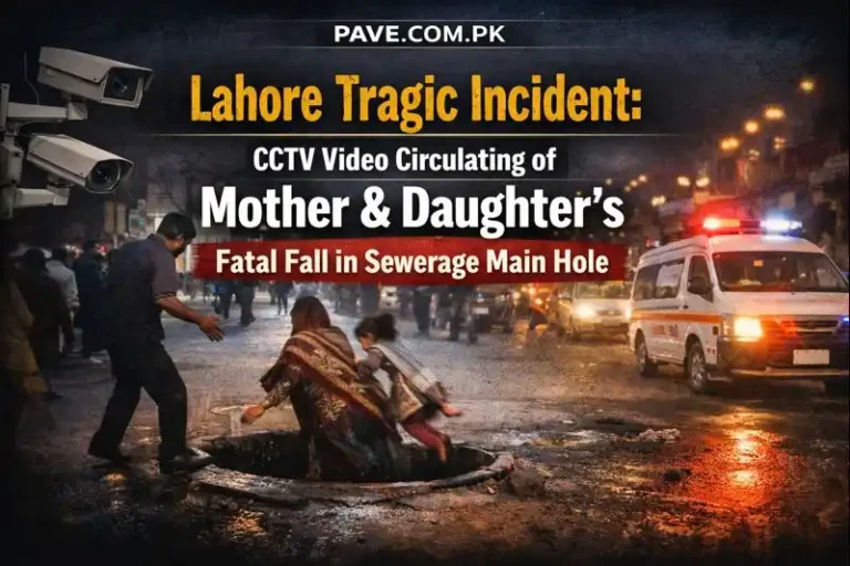 CCTV Video Circulating of Mother & Daughter’s Fatal Fall in Sewerage Main Hole