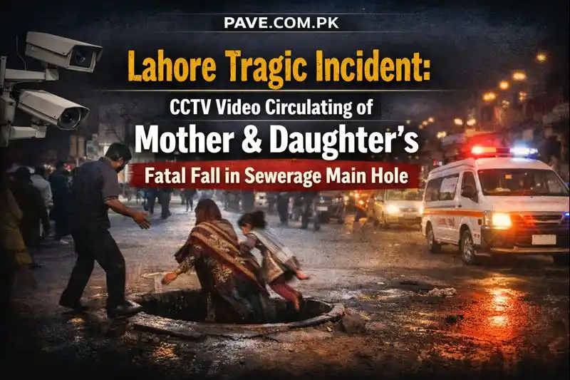 CCTV Video Circulating of Mother & Daughter’s Fatal Fall in Sewerage Main Hole