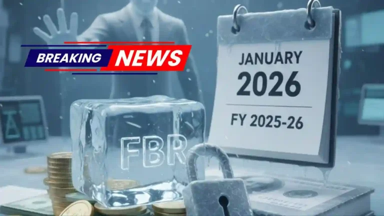 Can FBR Freeze Bank Accounts of Non-Filers in FY