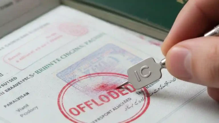 Can I Remove Offloaded Stamp on Passport Pakistan