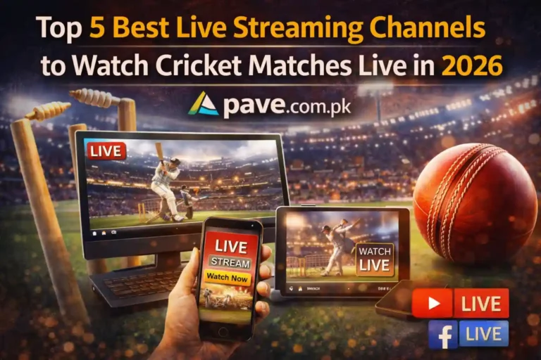 Top 5 Best Live Streaming Channels to Watch Cricket Matches Live in 2026