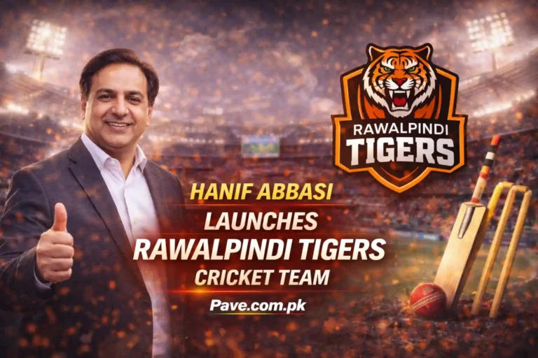 Hanif Abbasi Launches Rawalpindi Tigers Cricket Team