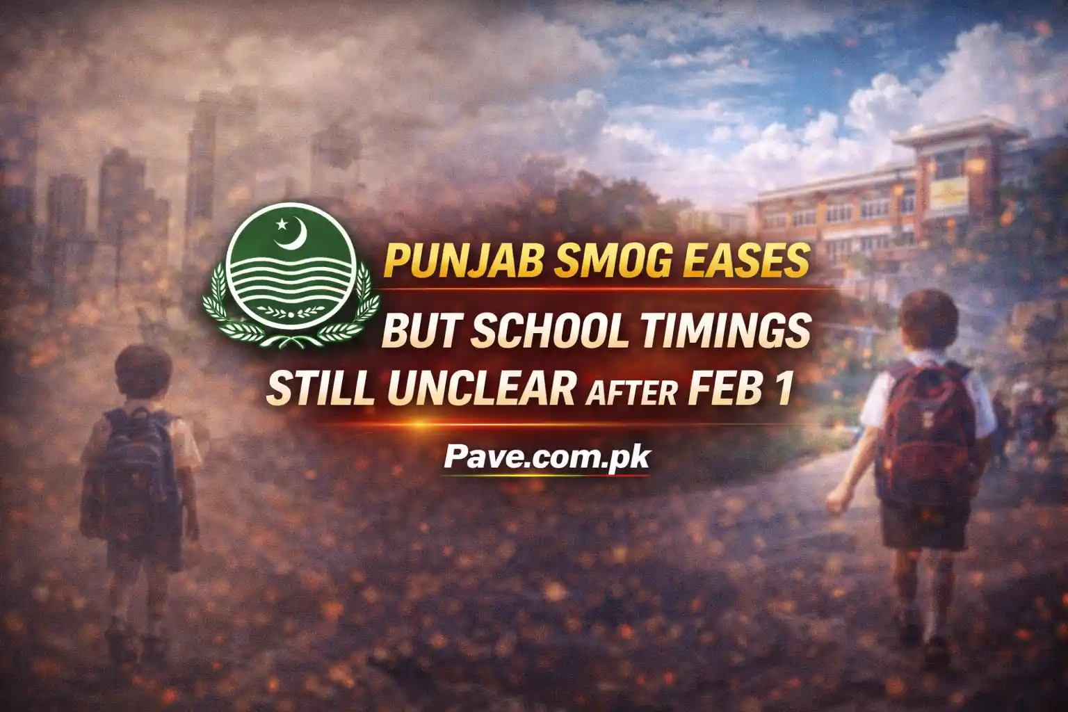 Punjab Smog Eases but School Timings Still Unclear After Feb 1