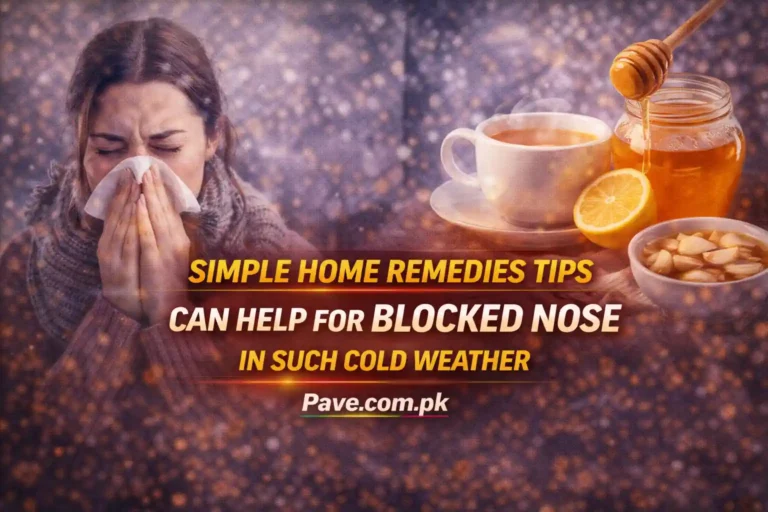 Simple Home Remedies Tips Can Help For Blocked Nose in Such Cold Weather