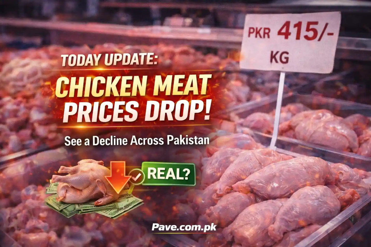 Today Update: Chicken Meat Prices See a Decline Across Pakistan
