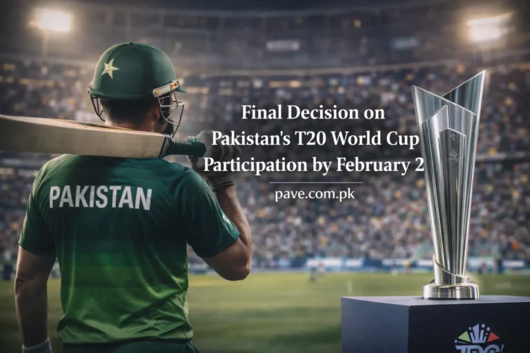 Final Decision on Pakistan's T20 World Cup Participation by February 2