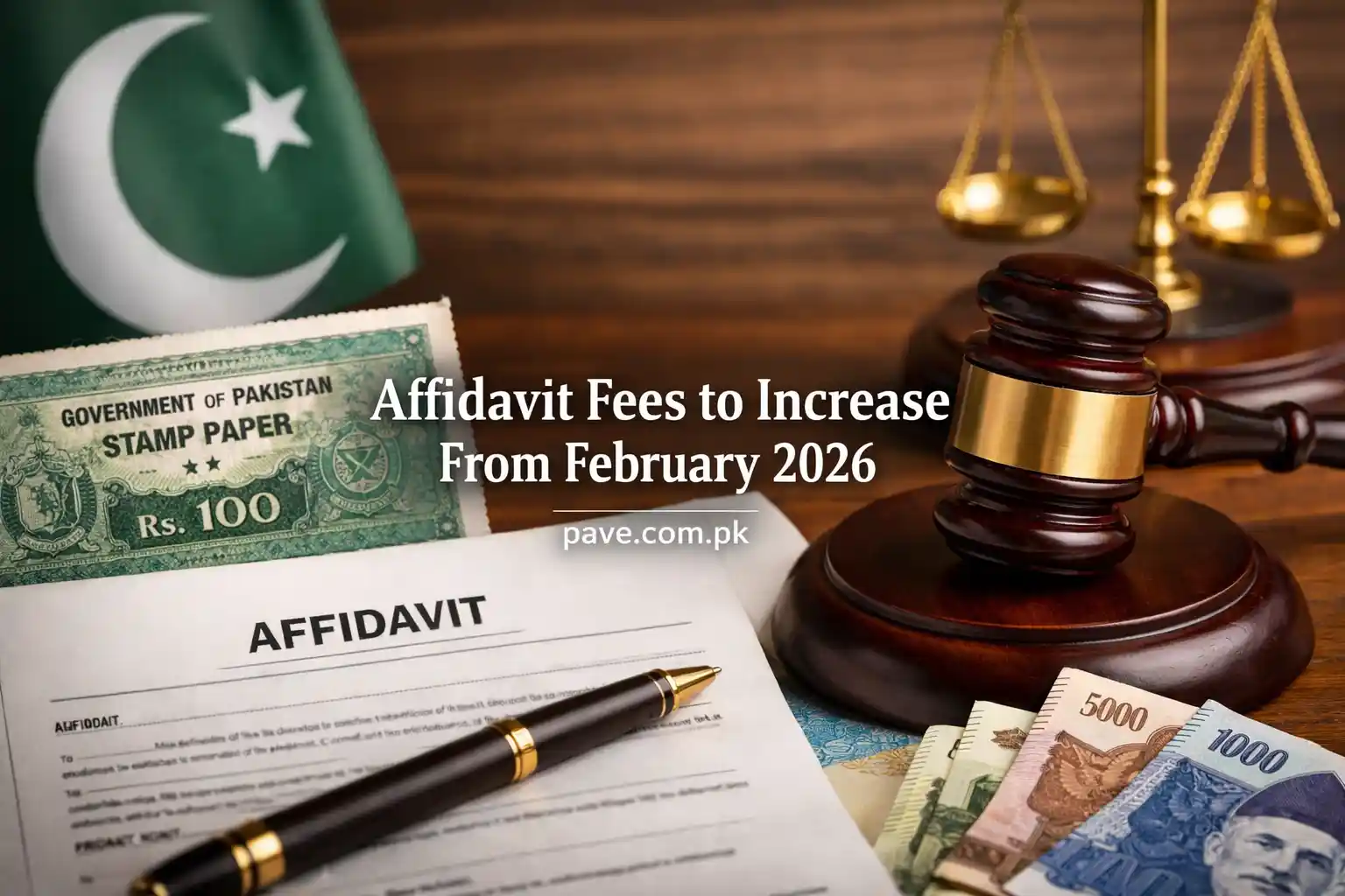 Govt To Surge Affidavit Fees in Pakistan From February 2026