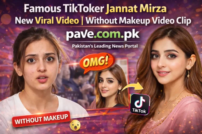 Famous TikToker Jannat Mirza New Viral Video | Without Makeup Video Clip