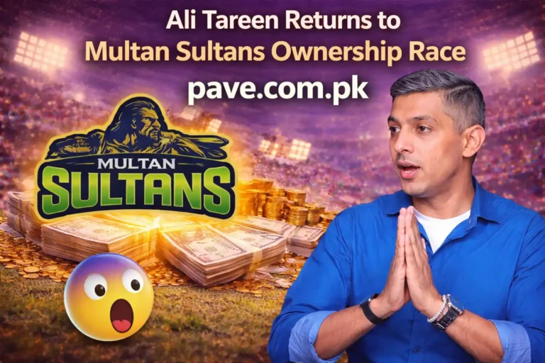 Ali Tareen Returns to Multan Sultans Ownership Race