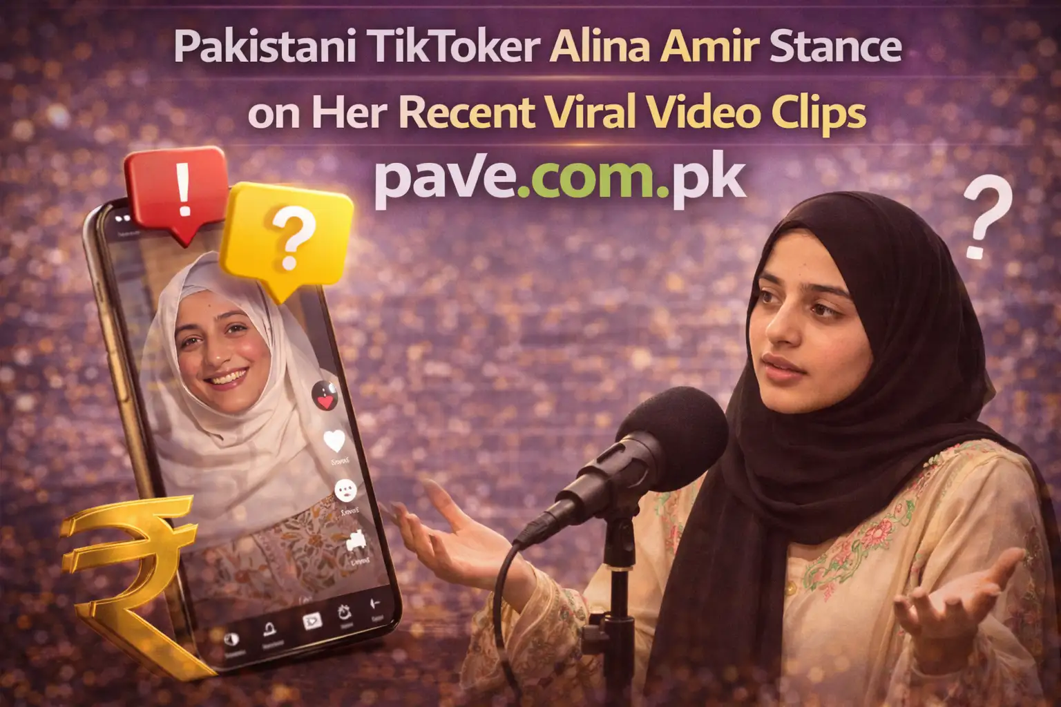 Pakistani TikToker Alina Amir Stance on Her Recent Viral Video Clips