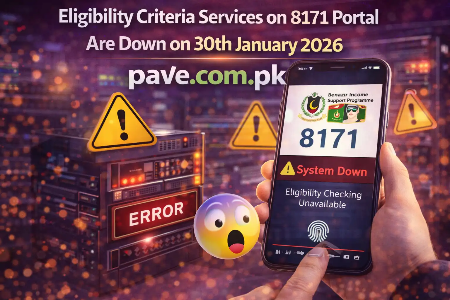 Eligibility Criteria Services on 8171 Portal Are Down on 30th January 2026 1 Eligibility Criteria Services on 8171 Portal Are Down on 30th January 2026