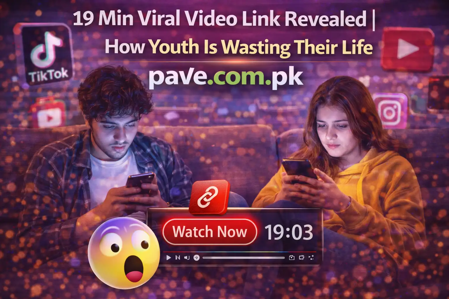 19 Min Viral Video Link Revealed | How Youth Is Wasting Their Life