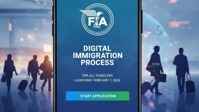 FIA Launched Digital Immigration Process Through EMI App For All Travelers from February 1 1 FIA Launched Digital Immigration Process Through EMI App For All Travelers from February 1