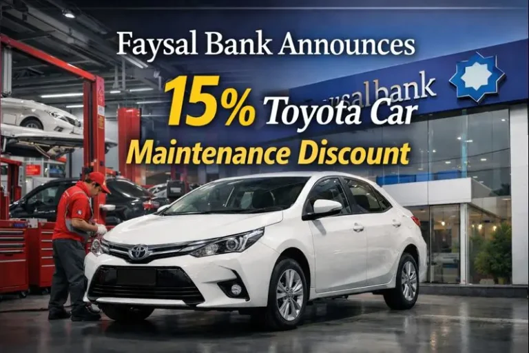 Faysal Bank Announces 15% Toyota Car Maintenance Discount for Roshan Digital Account Holders 3 Faysal Bank Announces 15 Percent Toyota Car Maintenance Discount