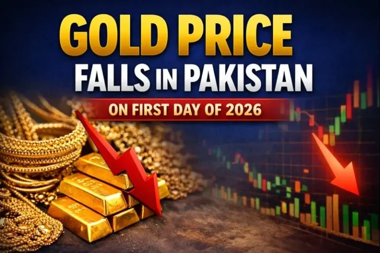 Gold Price Falls in Pakistan on First Day of 2026 – Latest Rates 3 Gold Price Falls in Pakistan on First Day of 2026