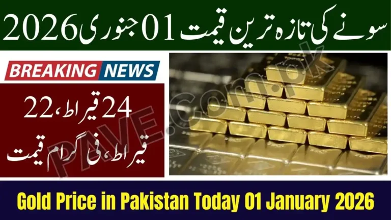 Gold Price in Pakistan Today 01 January 2026 – Latest Gold Rates Update 4 Gold Price in Pakistan Today 01 January 2026