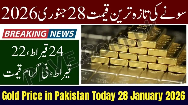 Gold Price in Pakistan Today 28 January 2026 – Latest Update 7 Gold Price in Pakistan Today 28 January 2026