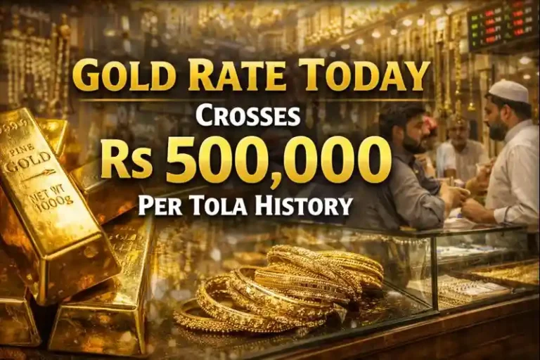 Today Gold Rate in Pakistan Per Tola Crossed PKR 500000 (5 Lac) Value 4 Today Gold Rate in Pakistan Per Tola Crossed PKR 500000 (5 Lac) Value