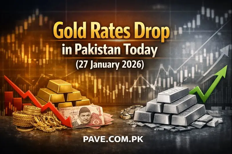 Gold Rates Drop in Pakistan Today (27 January 2026) After Sharp Surge 1 Gold Rates Drop in Pakistan Today (27 January 2026) After Sharp Surge