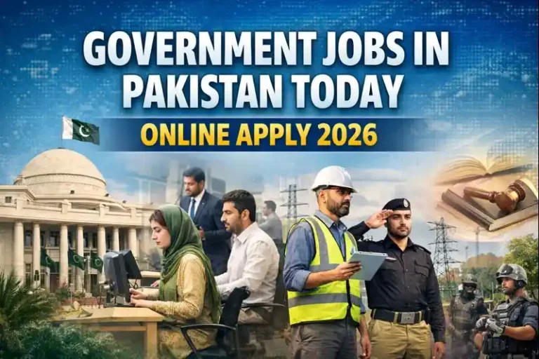 Government Jobs in Pakistan Today 23 Jan 2026 Apply Online