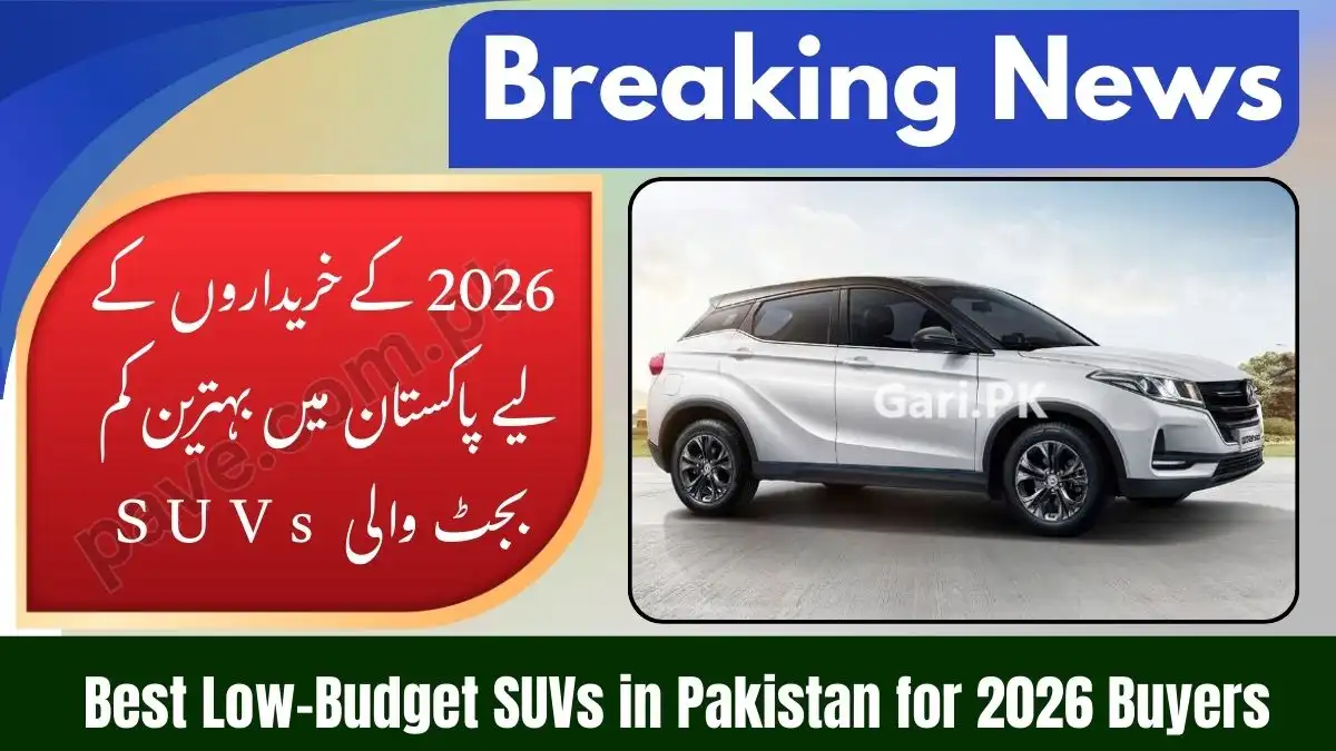 What are the Cheapest SUVs in Pakistan 2026 1 What are the Cheapest SUVs in Pakistan 2026