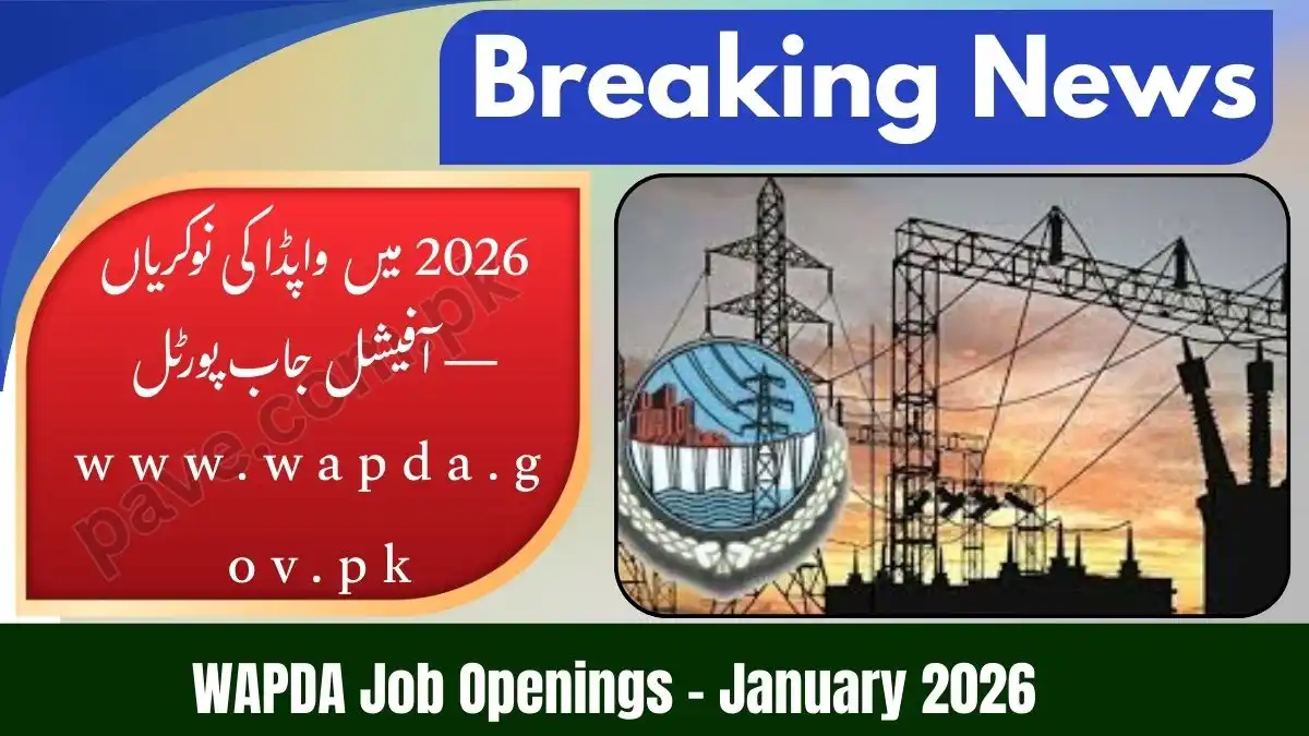 Multiple WAPDA Jobs 2026 | www wapda gov pk Jobs Portal Online Apply 1 Multiple WAPDA Jobs 2026 | www wapda gov pk Jobs Portal Online Apply