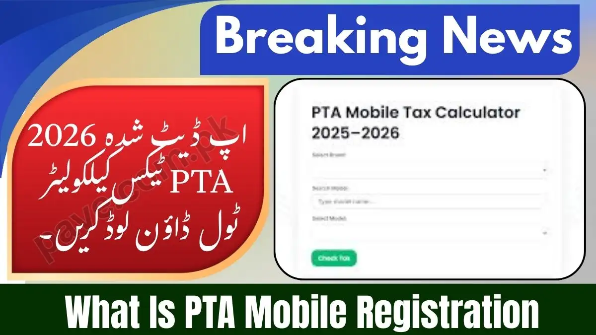 PTA Tax Calculator Download Latest Update 1 PTA Tax Calculator Download Latest Update