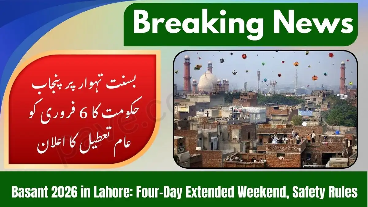 Basant Festival: Punjab Govt Declares February 6 Public Holiday