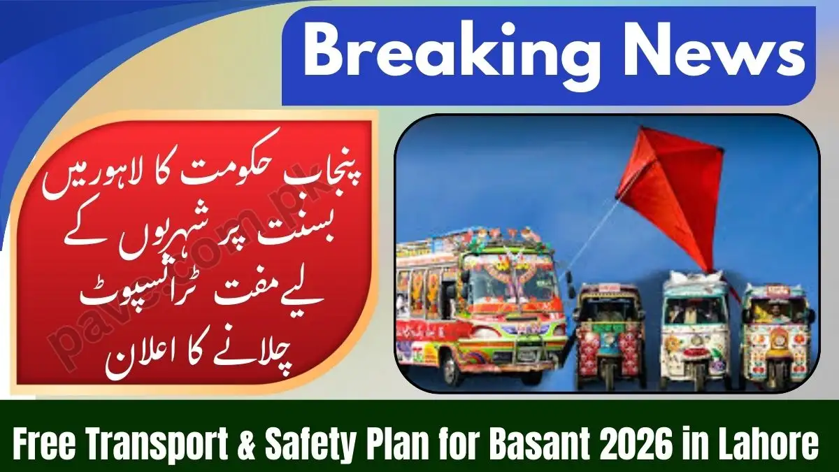 Basant in Lahore: Punjab Govt to Offer Free Public Transport