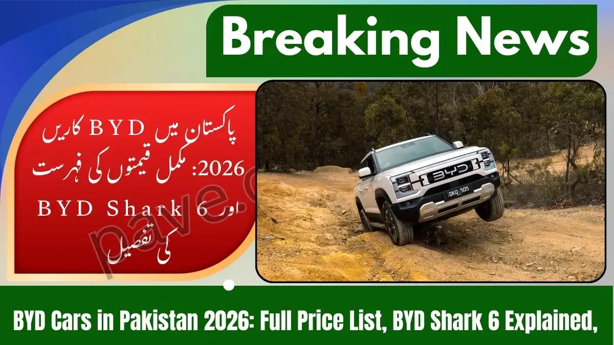 Check Out – All BYD Models in Pakistan and BYD Shark 6 Price in Pakistan