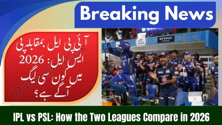 IPL vs PSL: How the Two Leagues Compare in 2026 5 IPL vs PSL: How the Two Leagues Compare in 2026