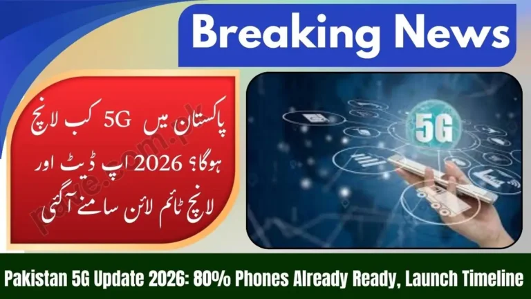 Around 80% of Smartphones in Pakistan Already Support 5G