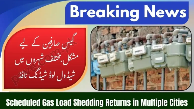 Scheduled Gas Load Shedding Returns in Multiple Cities