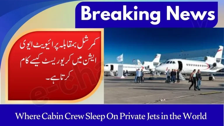 Where Cabin Crew Sleep On Private Jets in the World 6 Where Cabin Crew Sleep On Private Jets in the World