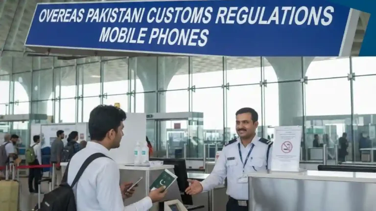 How Many Mobiles Overseas Pakistani Can Bring Within Airport Customs Guidelines