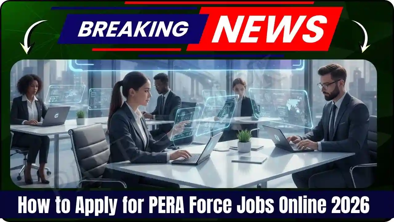 How to Apply for PERA Force Jobs Online 2026