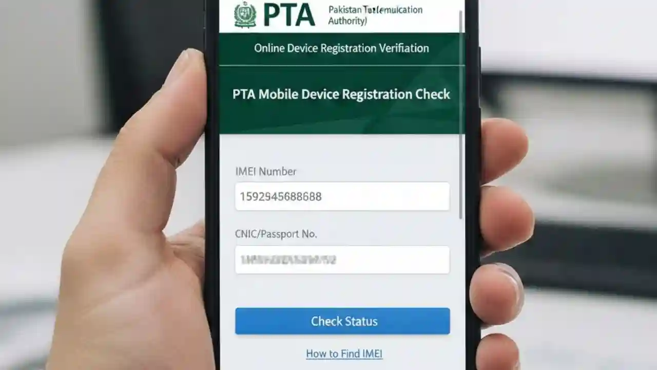 How to Check PTA Mobile Registration Online Through Mobile