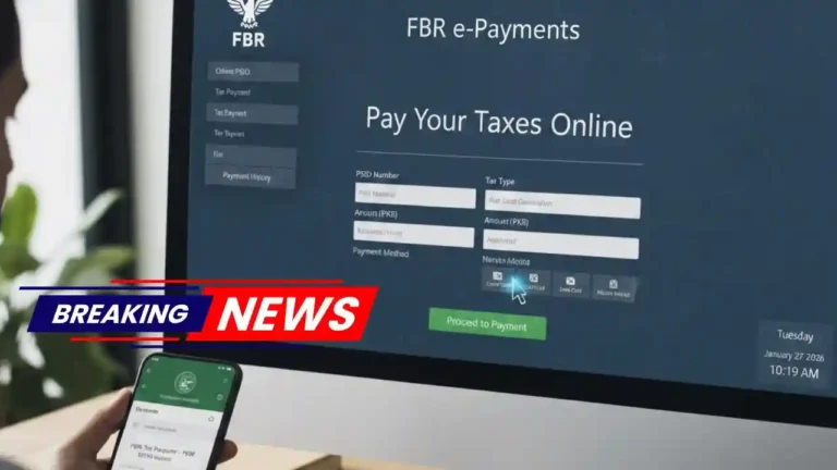 How to Pay FBR Taxes Online Through FBR e-Payments Solutions
