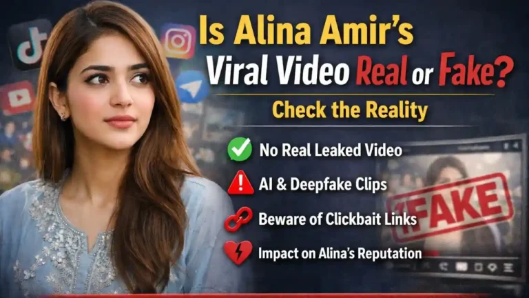 Is Alina Amir’s Viral Video Real or Fake? Check the Reality
