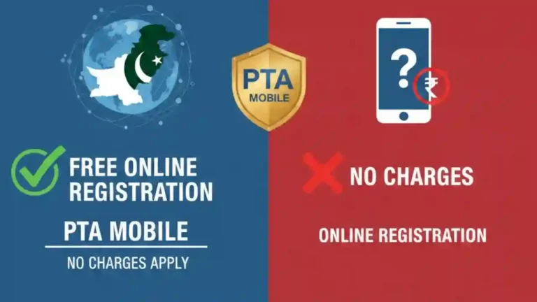 Is PTA Mobile Registration Online Free for Overseas Pakistanis or Charges Apply