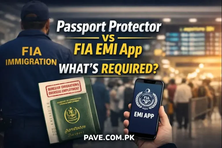 Is Passport Protector Still Required for FIA Immigration Clearance or FIA EMI App Clearance Enough
