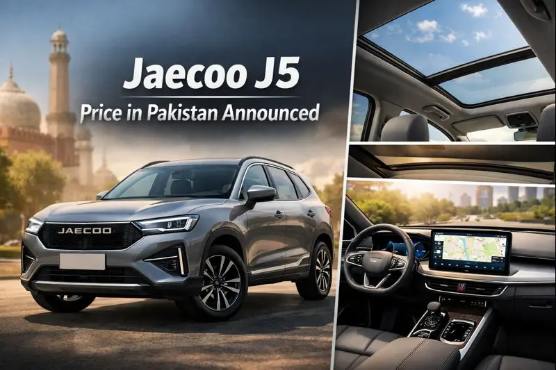 Jaecoo J5 Price in Pakistan Announced